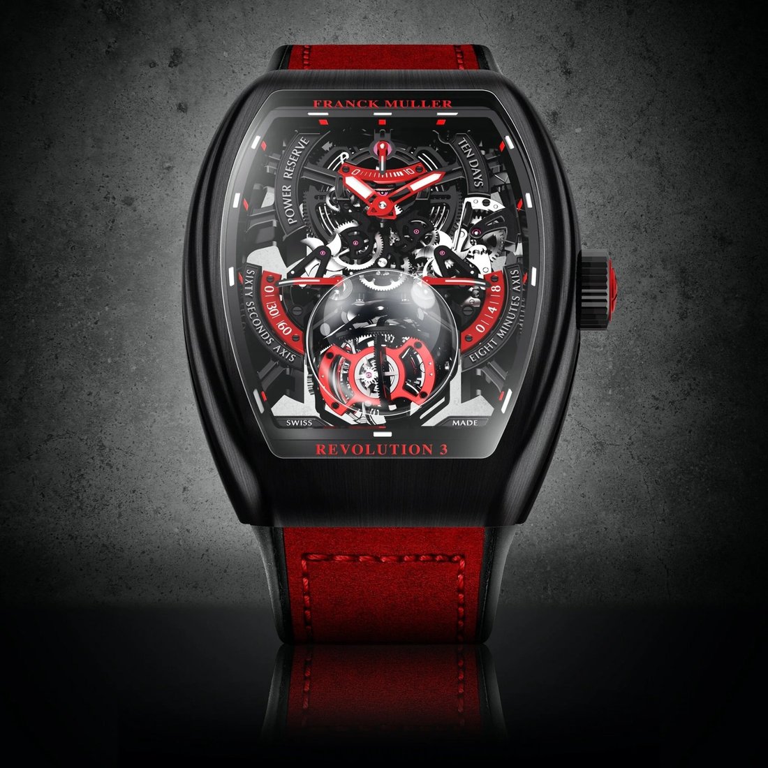 Franck Muller Vanguard Revolution 3 Skeleton