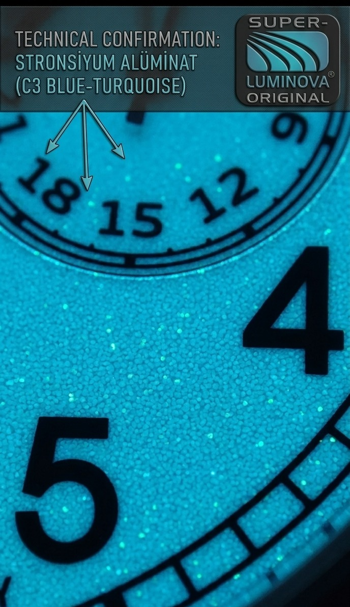 Junkers Spitzbergen F13 Super-LumiNova Pigment