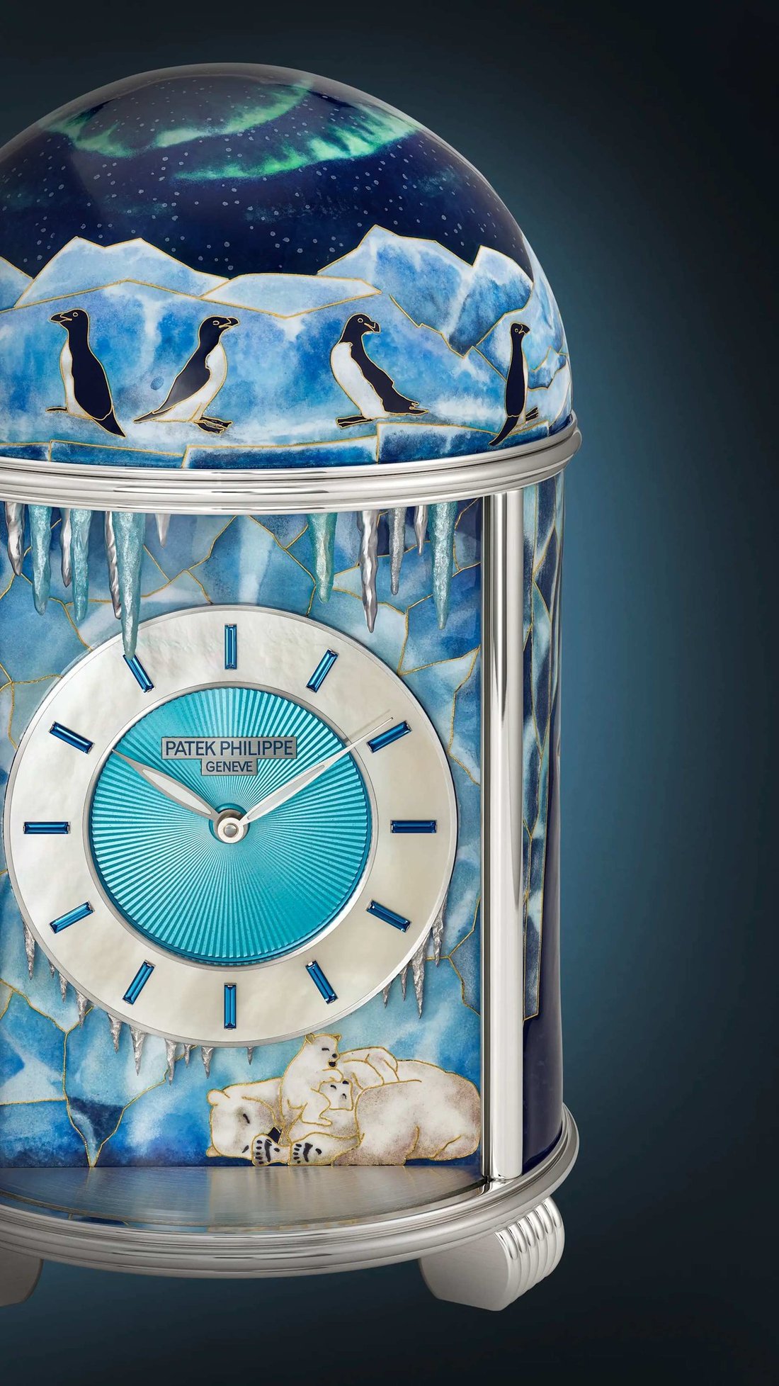 Patek Philippe Dome Table Clock North Pole