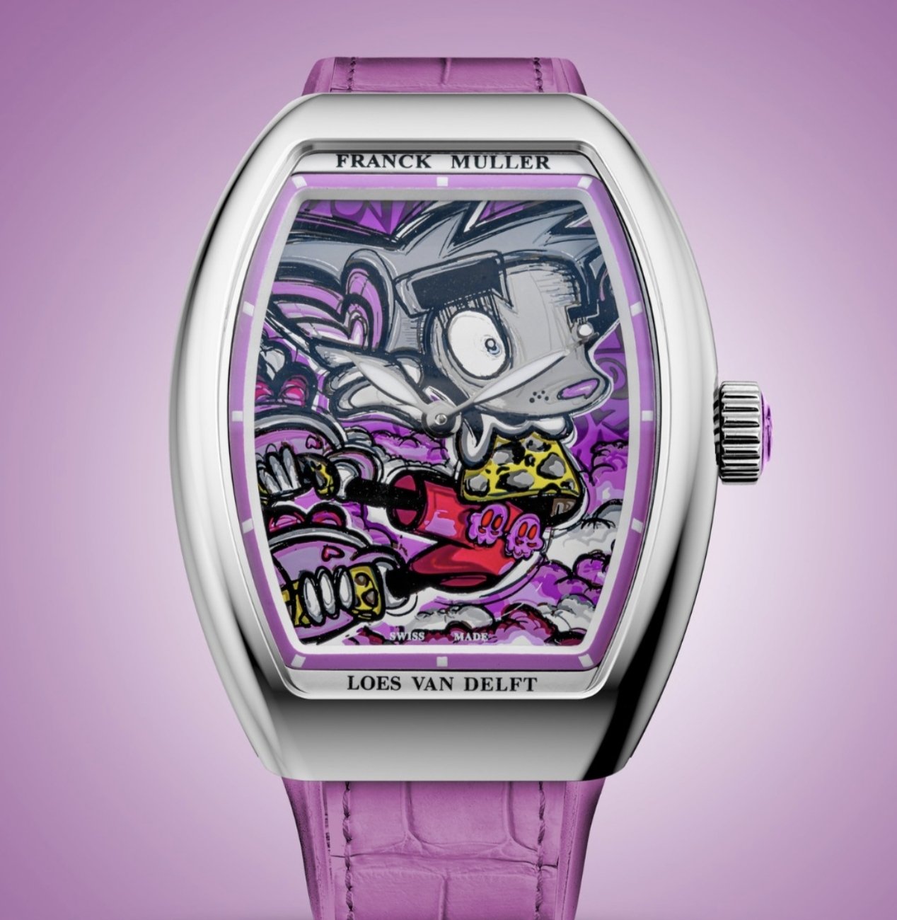 Franck Muller Vanguard Lady Loes van Delft