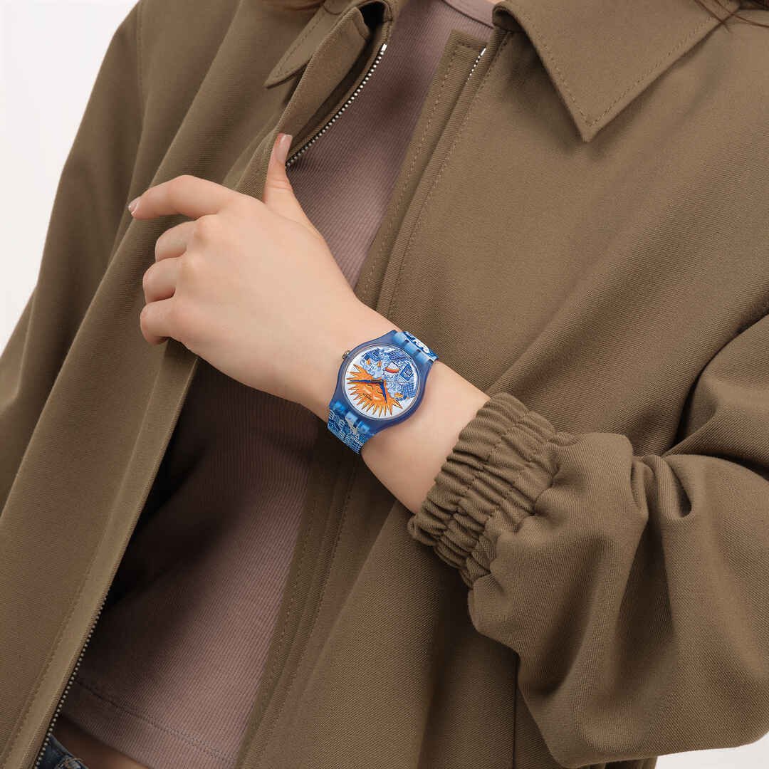 Swatch Destination Art Amsterdam Wrist Shot 1