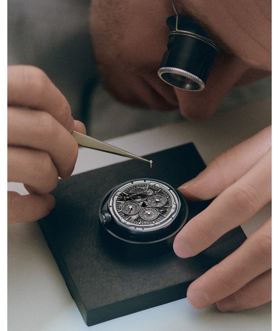 Audemars Piguet Openworked Perpetual Calendar Hand Finishing