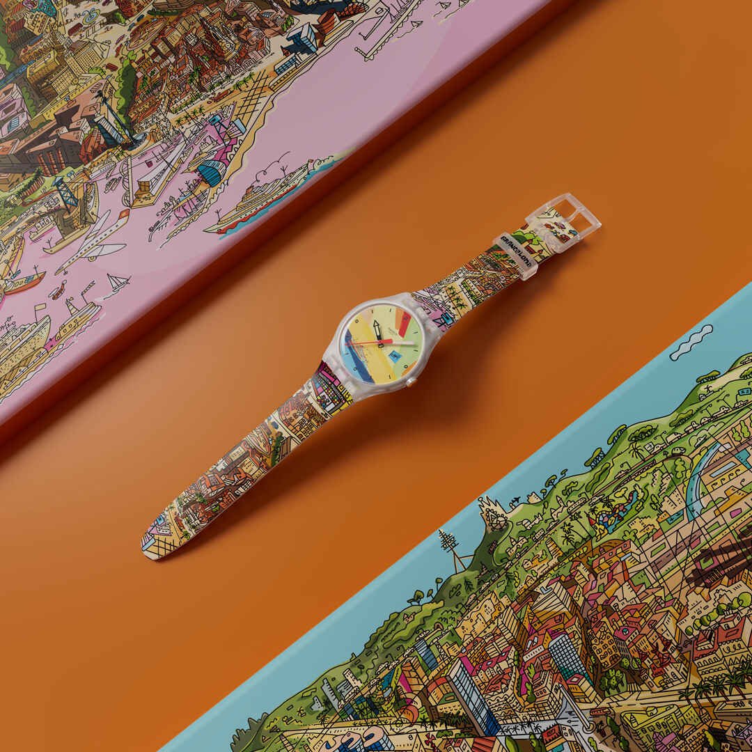 Swatch Destination Art Barcelona Packaging