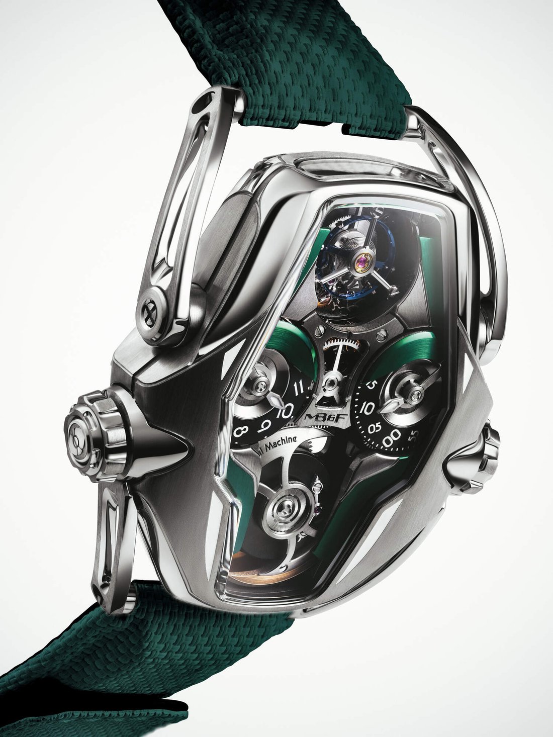 MB&F HM12 The Guardian, green