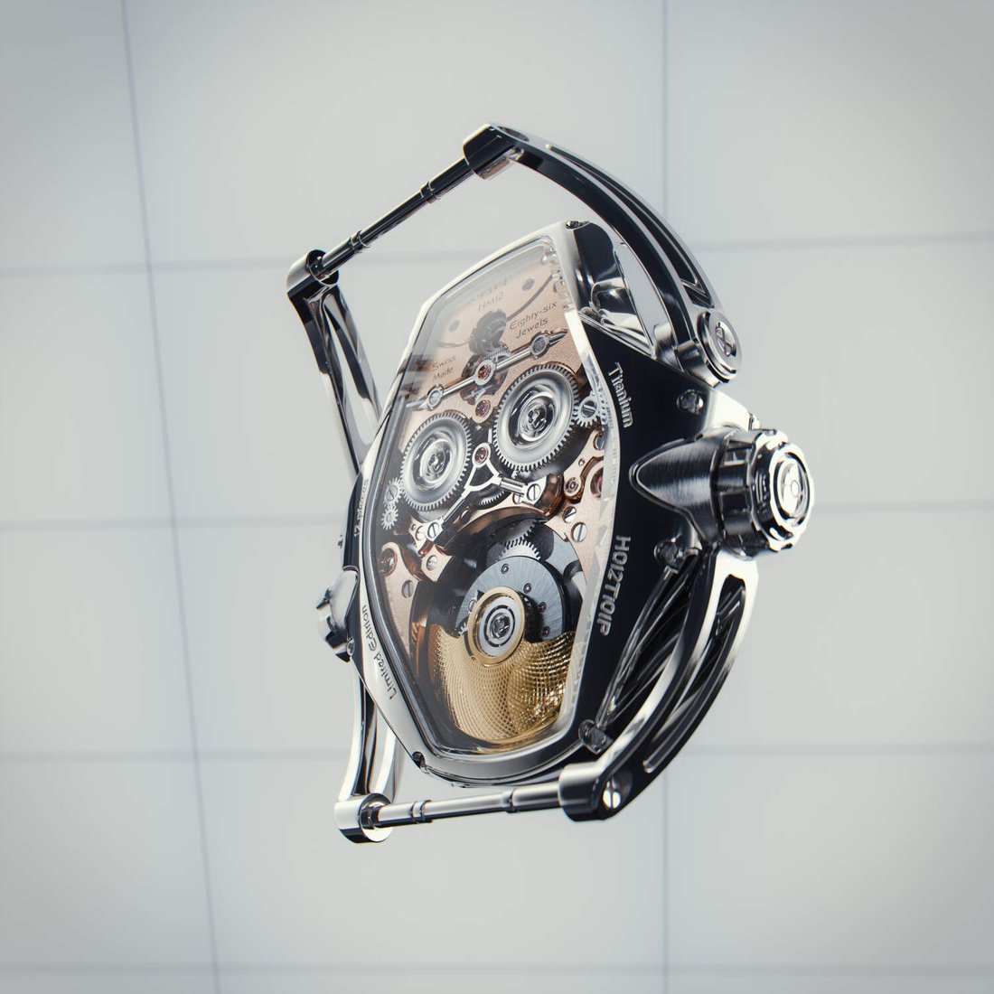 MB&F HM12 The Guardian, the movement
