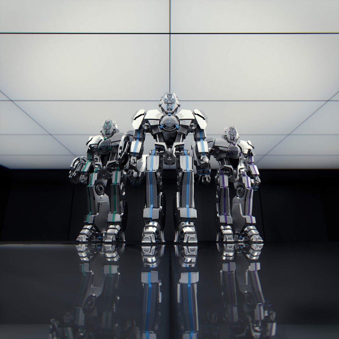 MB&F HM12 The Guardian, the guardians assembled