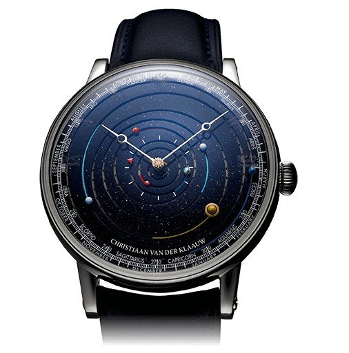 CvdK Grand Planetarium Eccentric - platin (klaauw.com)
