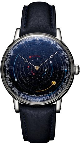 CvdK Grand Planetarium Eccentric - platin, kordonlu