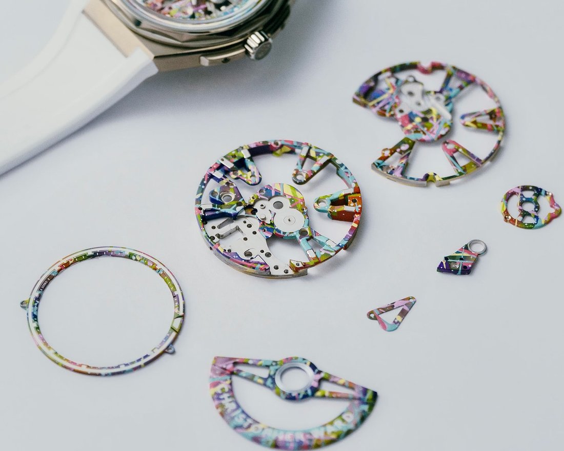 Christopher Ward Twelve Xander Hand-Painted Movement Parts