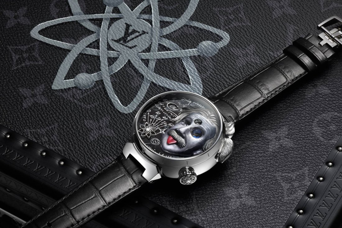 Louis Vuitton Tambour Einstein Automata Monogram