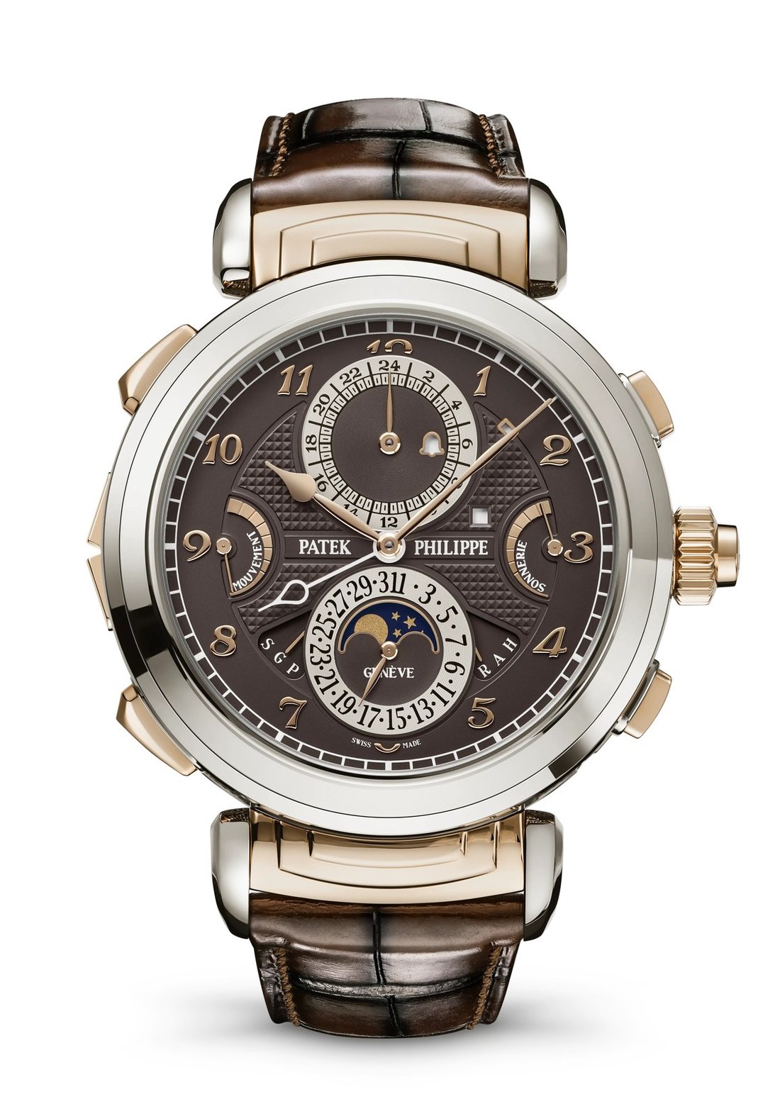 Patek Philippe Grandmaster Chime 6300GR-001 - zaman kadrani