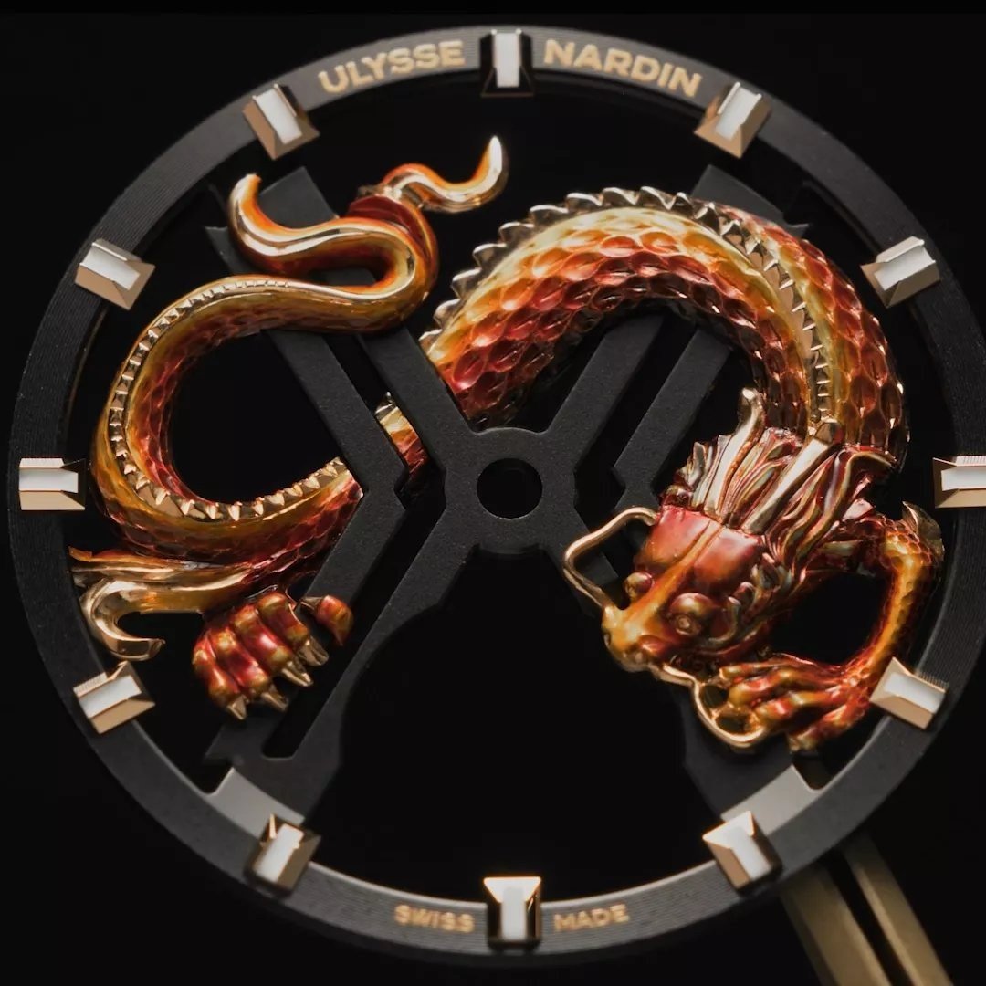 Blast Tourbillon Dragon - ejderha kadran