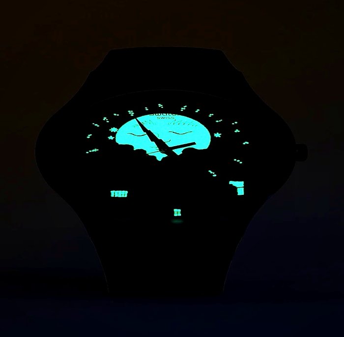 Swatch Amsterdam A Promise of Sun Glow in the Dark
