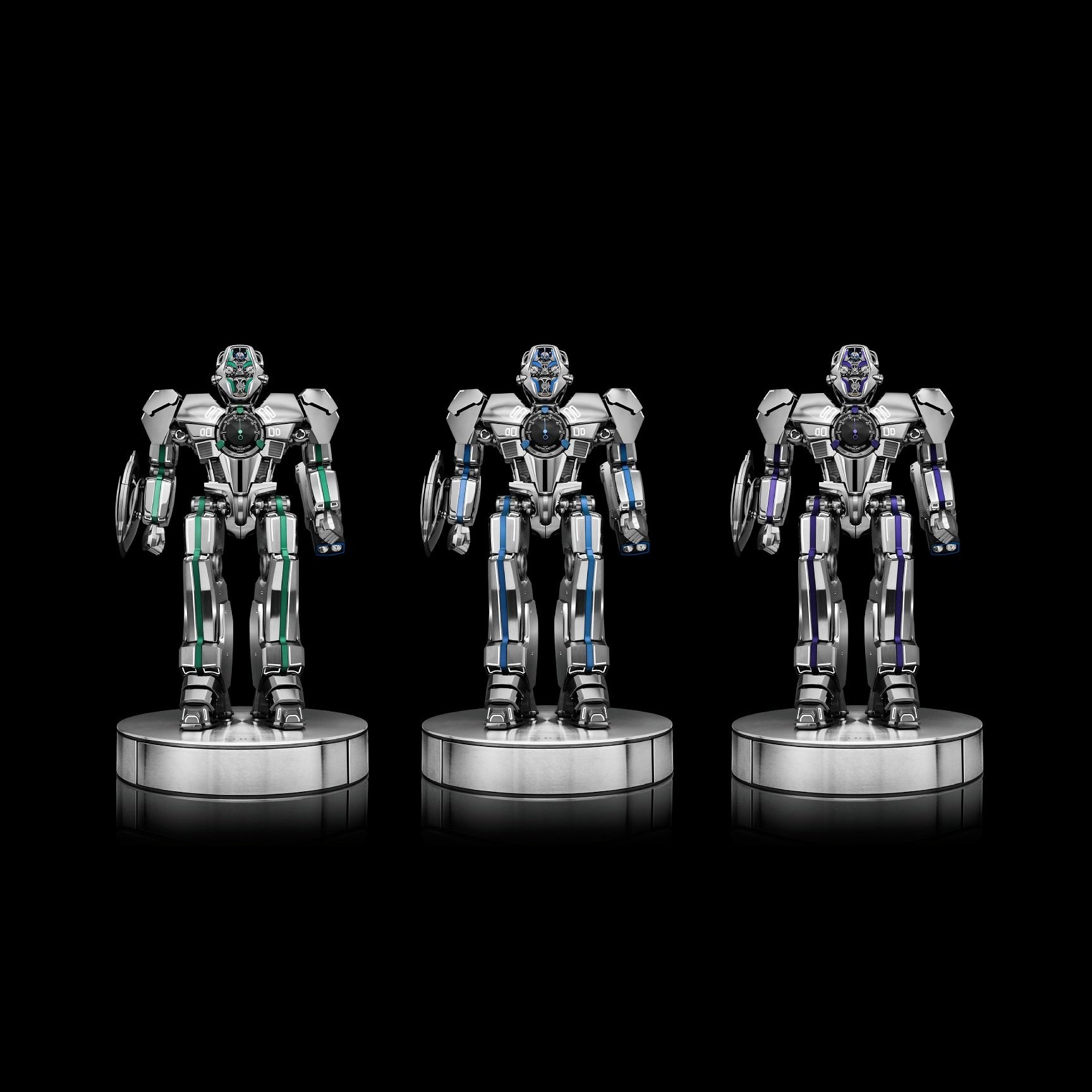 MB&F HM12 The Guardian, the trio