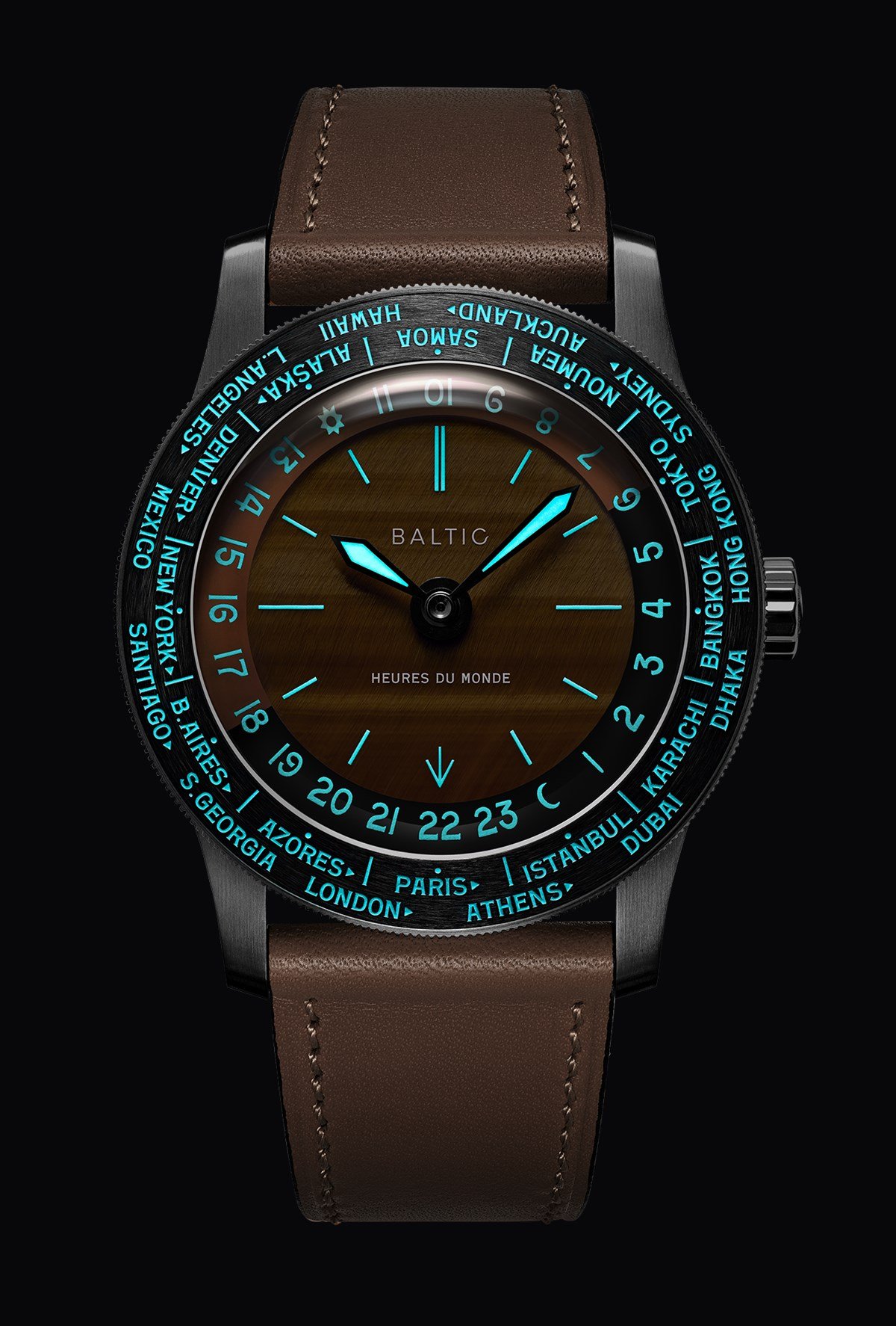 Baltic Heures du Monde, Super-LumiNova BGW9