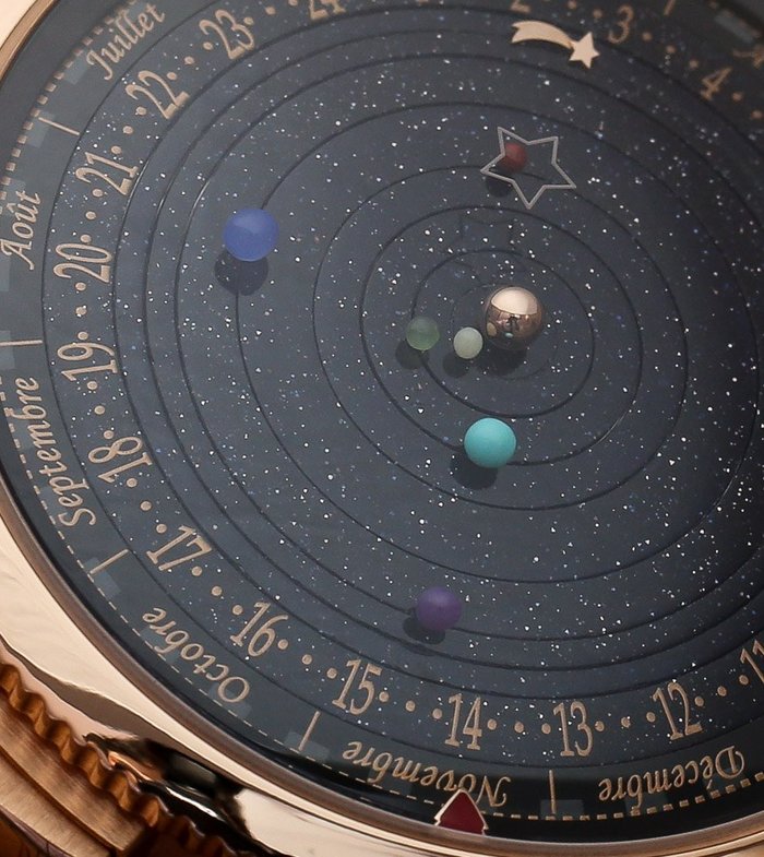 Van Cleef & Arpels Midnight Planétarium - kadran