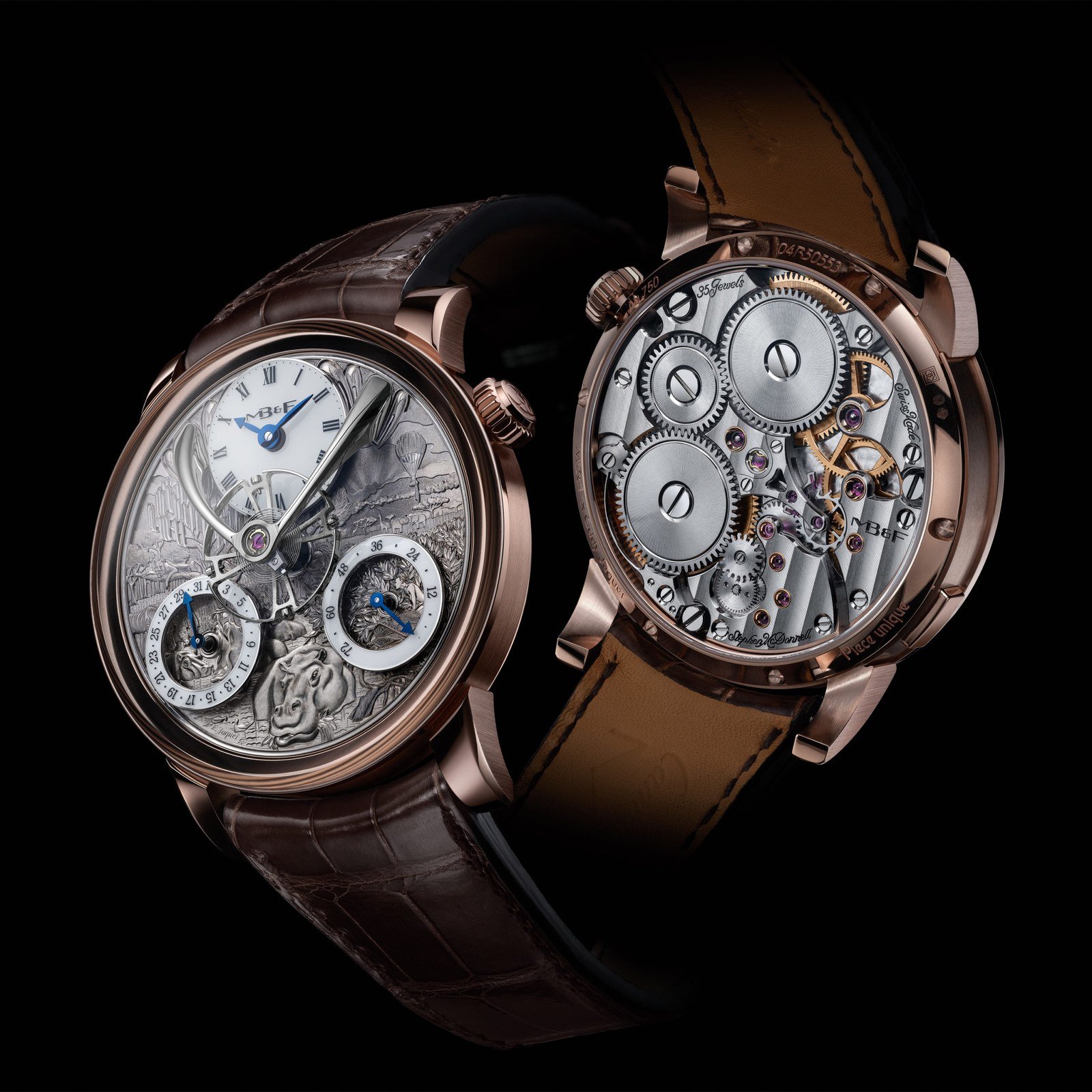 MB&F x Eddy Jaquet LM Split Escapement Jules Verne
