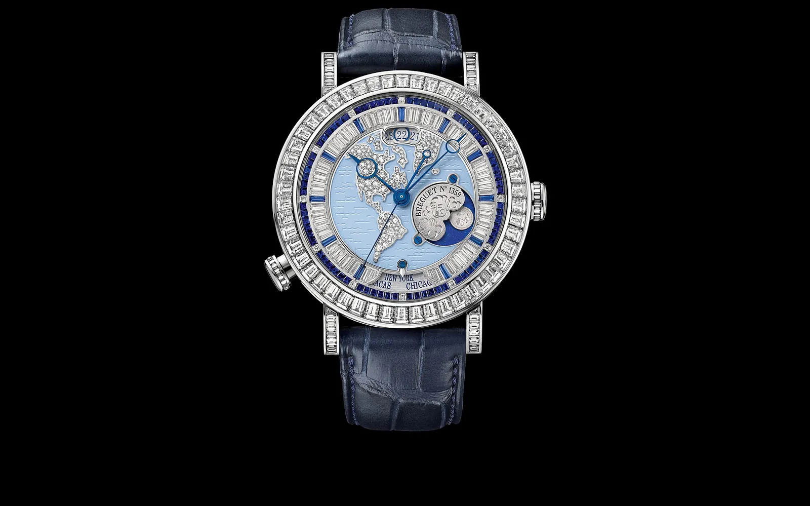 Amerika modeli. Aynı mekanizma, başka bir yarım küre. Photo: Breguet