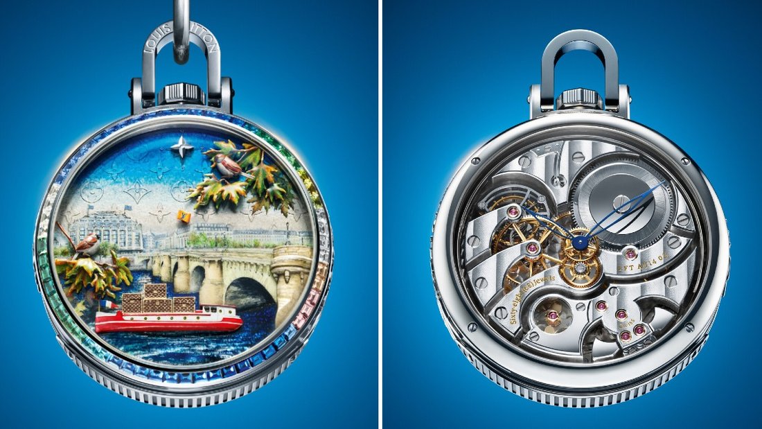 Louis Vuitton Escale au Pont-Neuf Front and Back