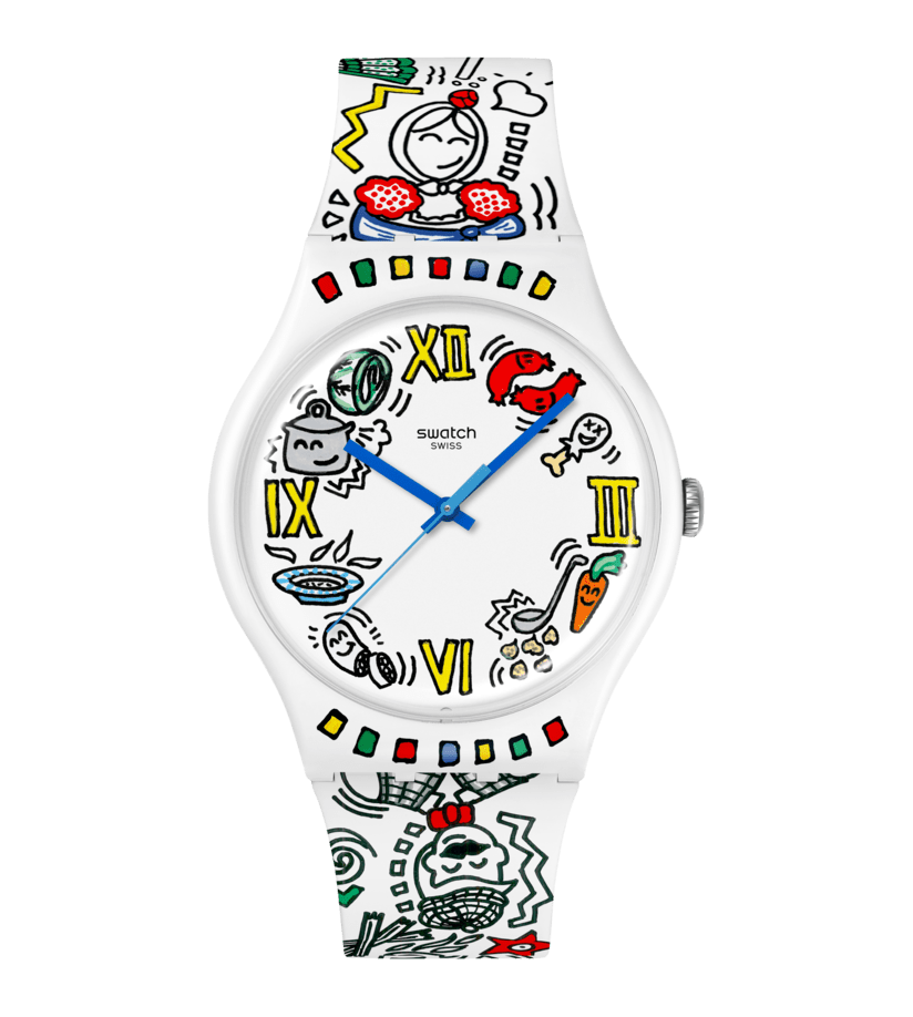 Swatch Destination Art Madrid Chulapo Dial