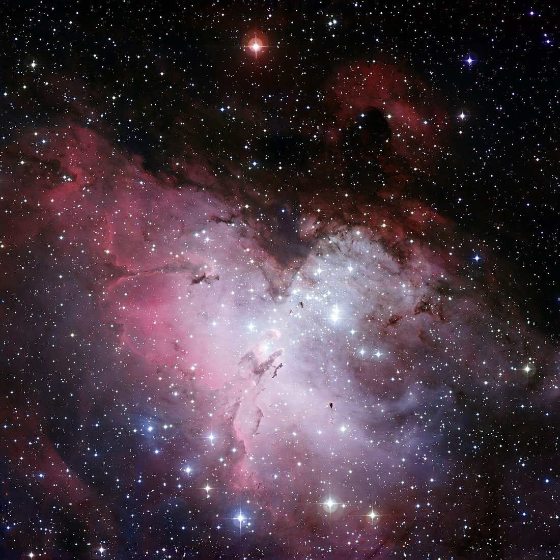 Eagle Nebula Pillars of Creation