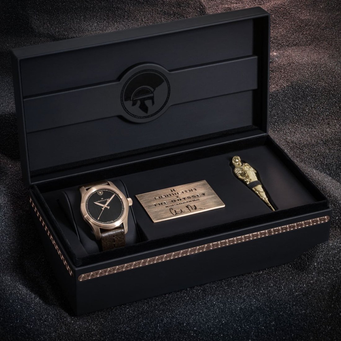 Hamilton Khaki Field The Odyssey Presentation Box Talisman Pin