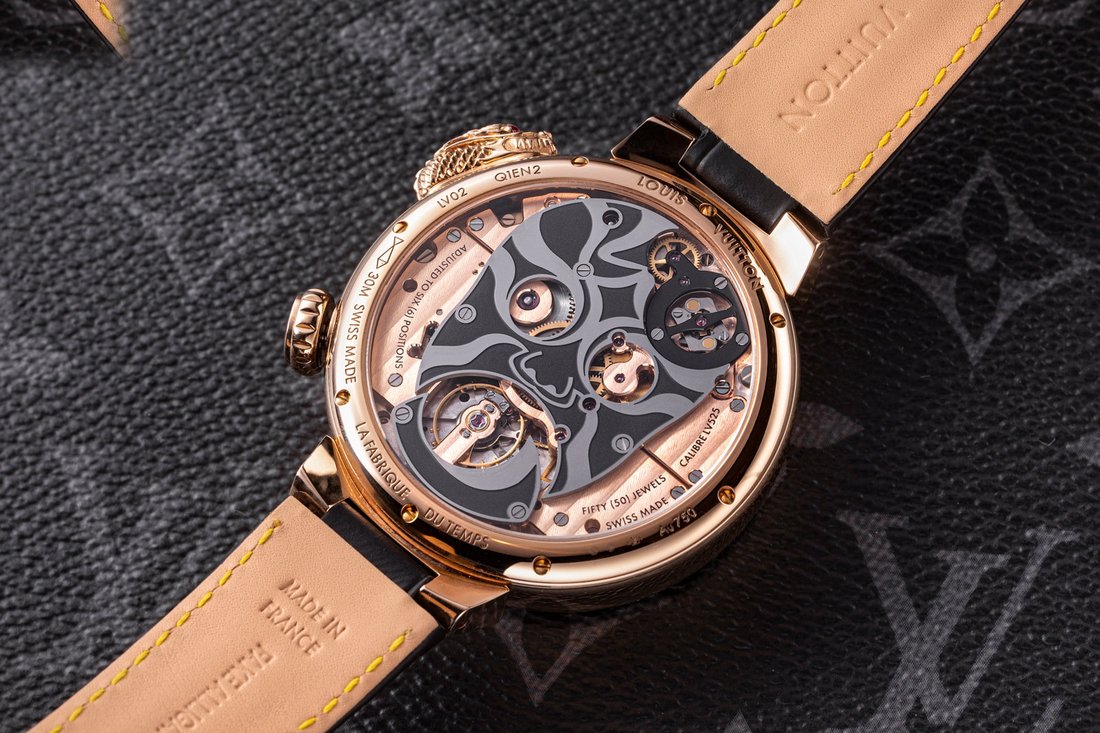 Louis Vuitton Tambour Opera Automata movement