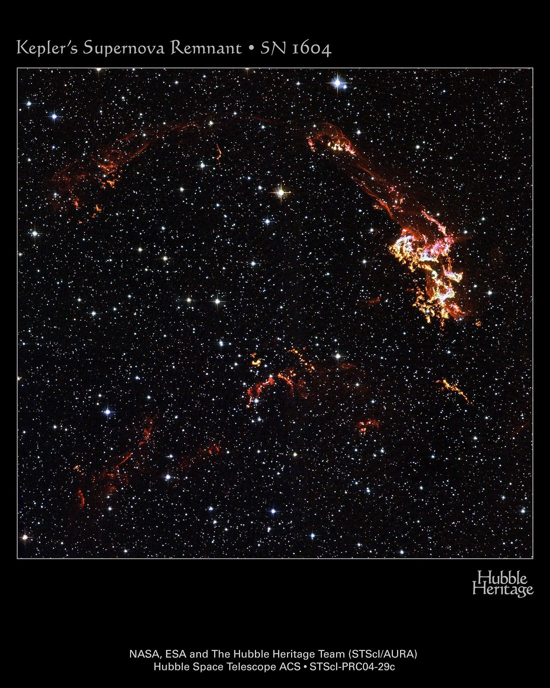 Kepler supernova remnant