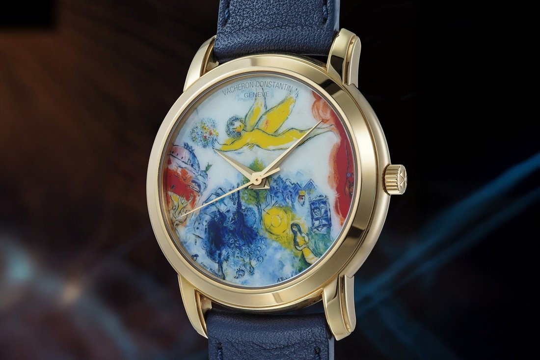 Anita Porchet miniature enamel dial