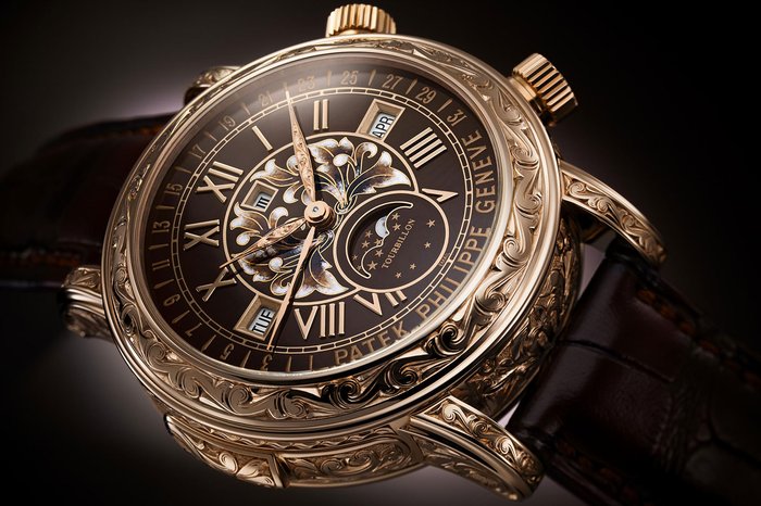 Patek Philippe Sky Moon Tourbillon Front Dial