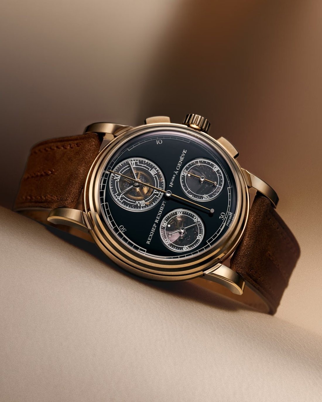 Rexhep Rexhepi Chronograph Flyback Rose Gold