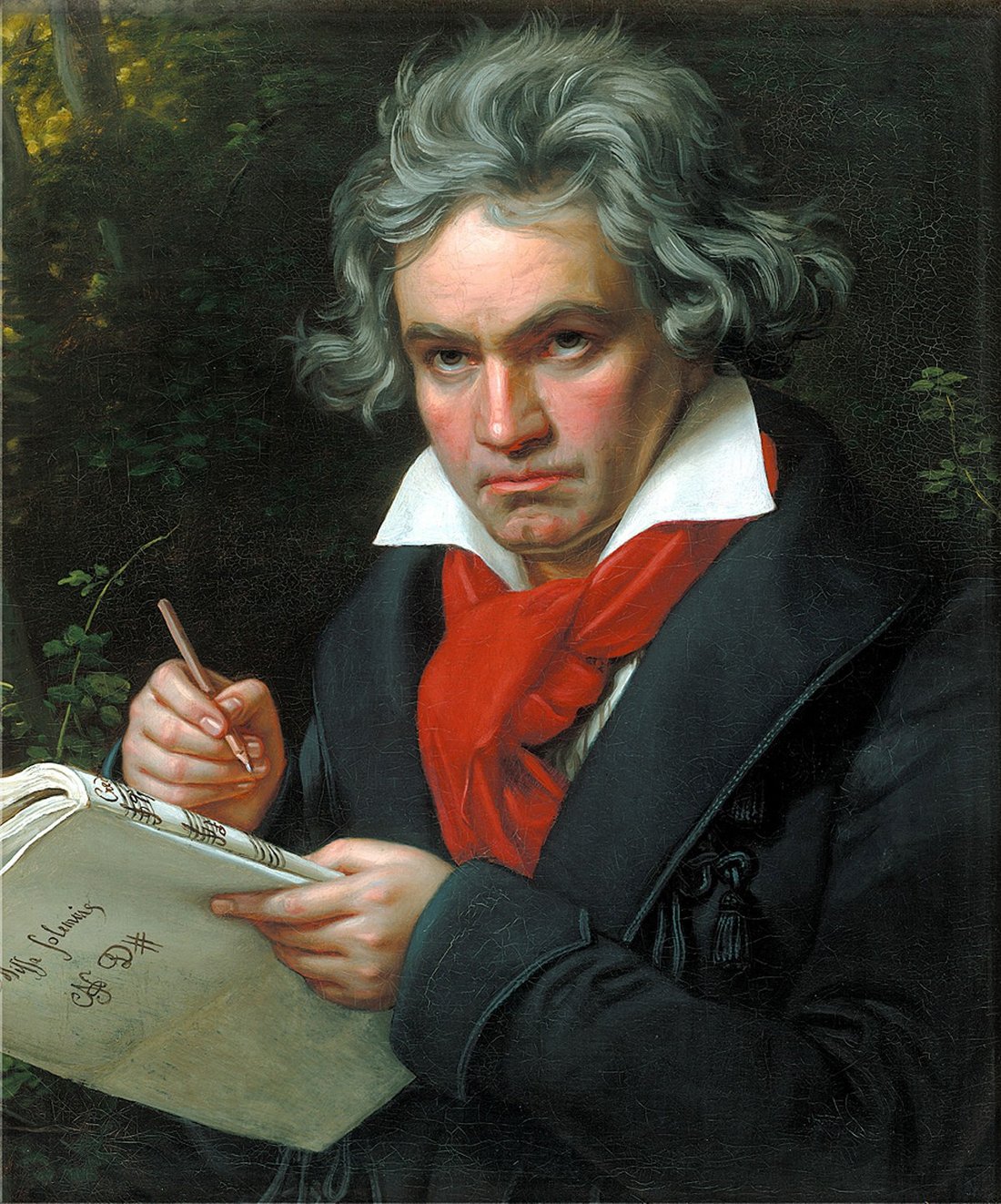 Ludwig van Beethoven Portrait by Joseph Karl Stieler