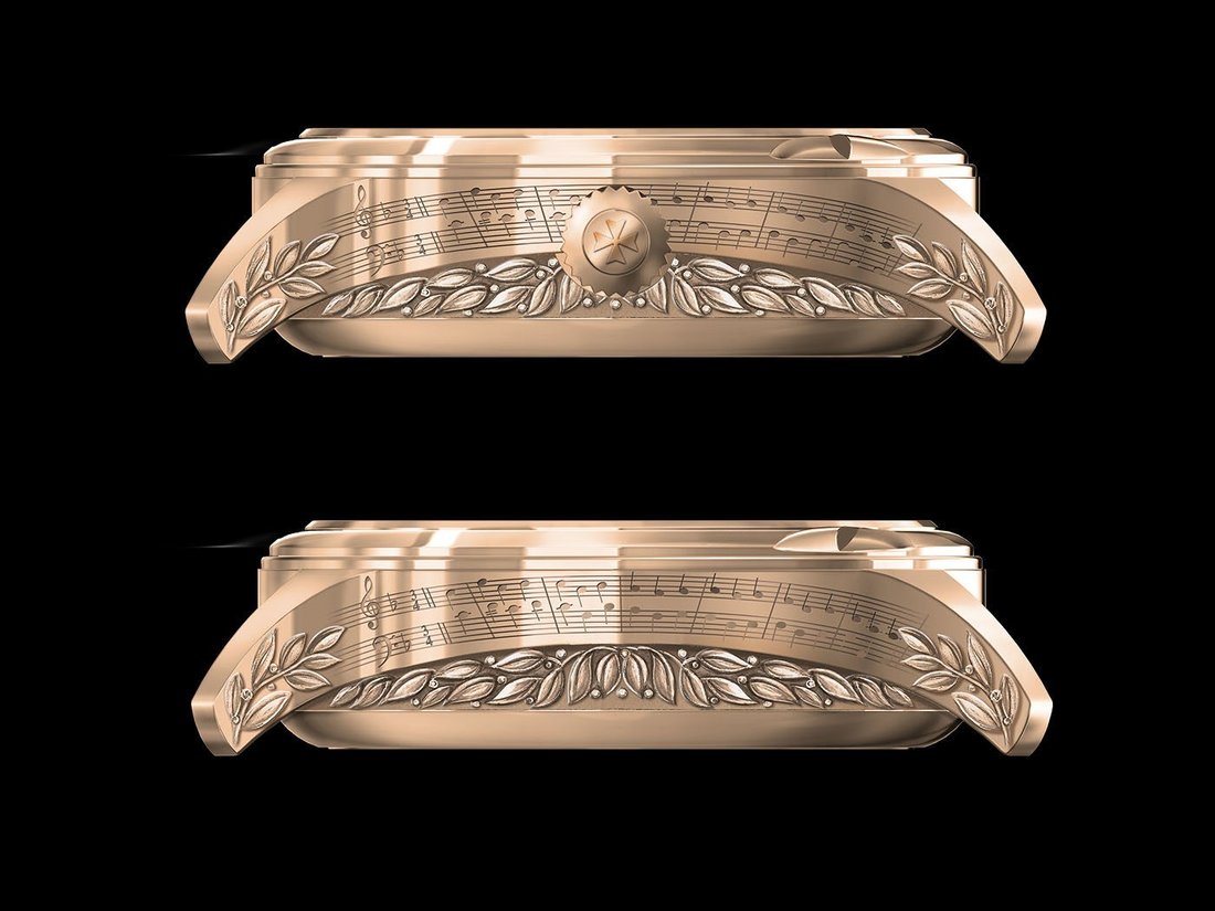 Vacheron Constantin Sixth Symphony Caseband Score Engraving