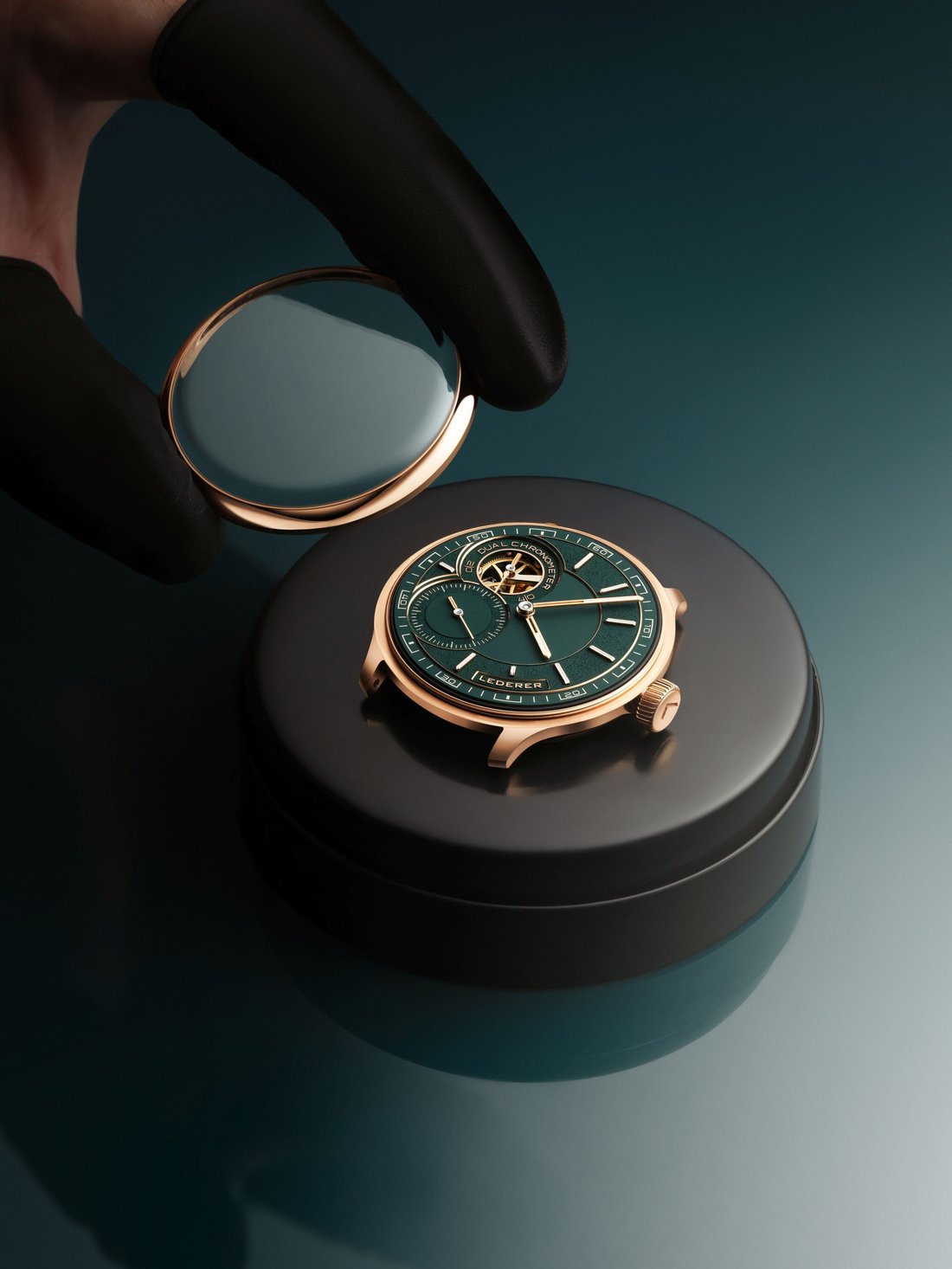 Lederer Central Impulse Chronometer escapement
