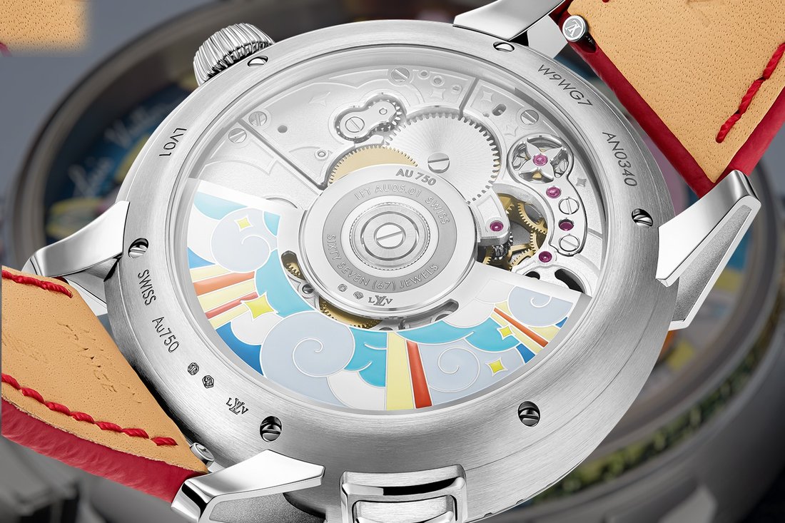 Louis Vuitton Tambour Taiko Arty Automata flying tourbillon