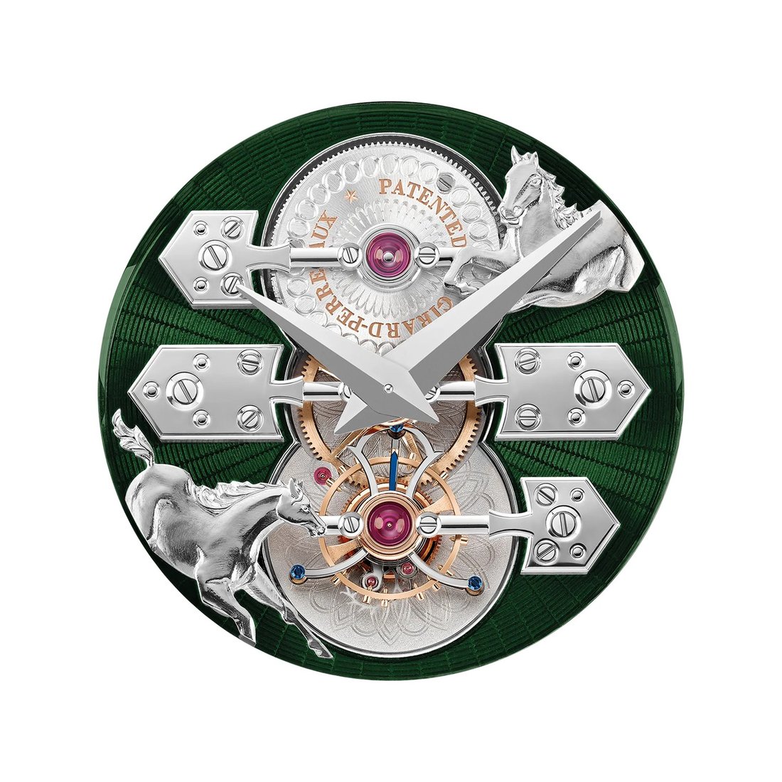 La Esmeralda Tourbillon - Uc Altin Kopru, tourbillon ve atlar