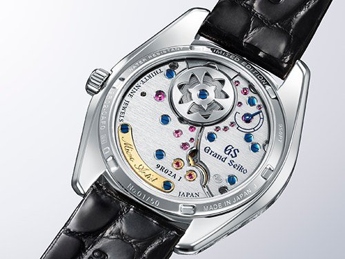 Safir arka kapaktan 9R02 Spring Drive hareketi