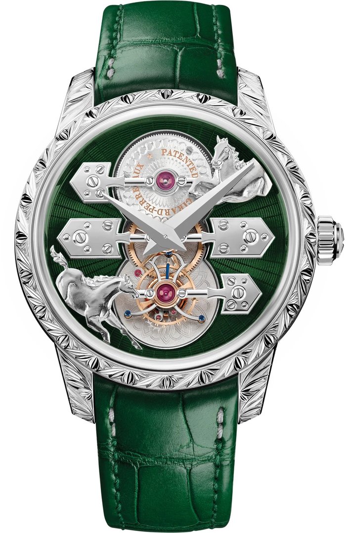 Girard-Perregaux La Esmeralda Tourbillon A Secret Eternity Edition