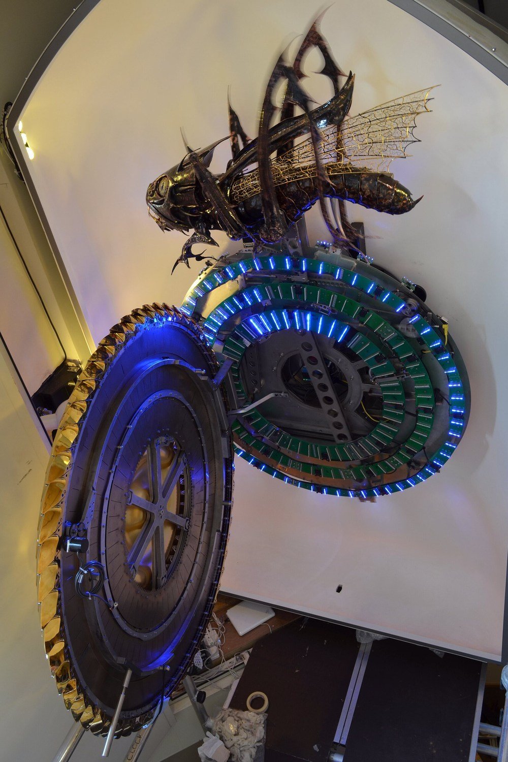 Corpus Clock - ic mekanizma