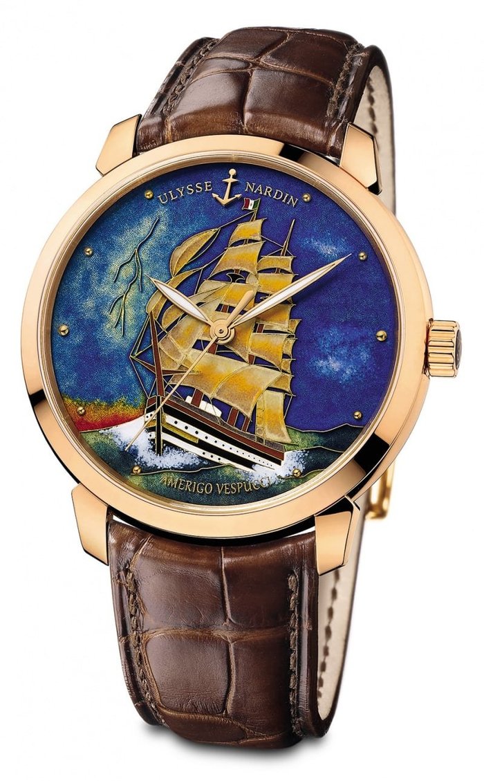 Classico Amerigo Vespucci - 18 ayar pembe altin