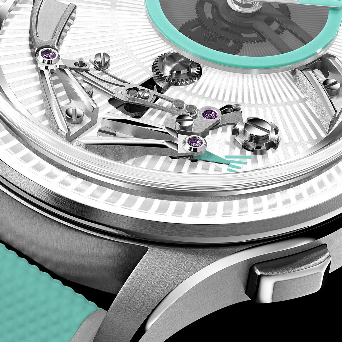Christopher Ward C1 Bel Canto Lumière, çalar modül