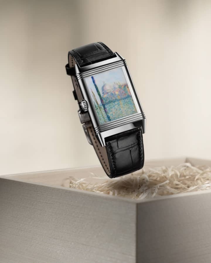Reverso Tribute Enamel Monet The Grand Canal - profil