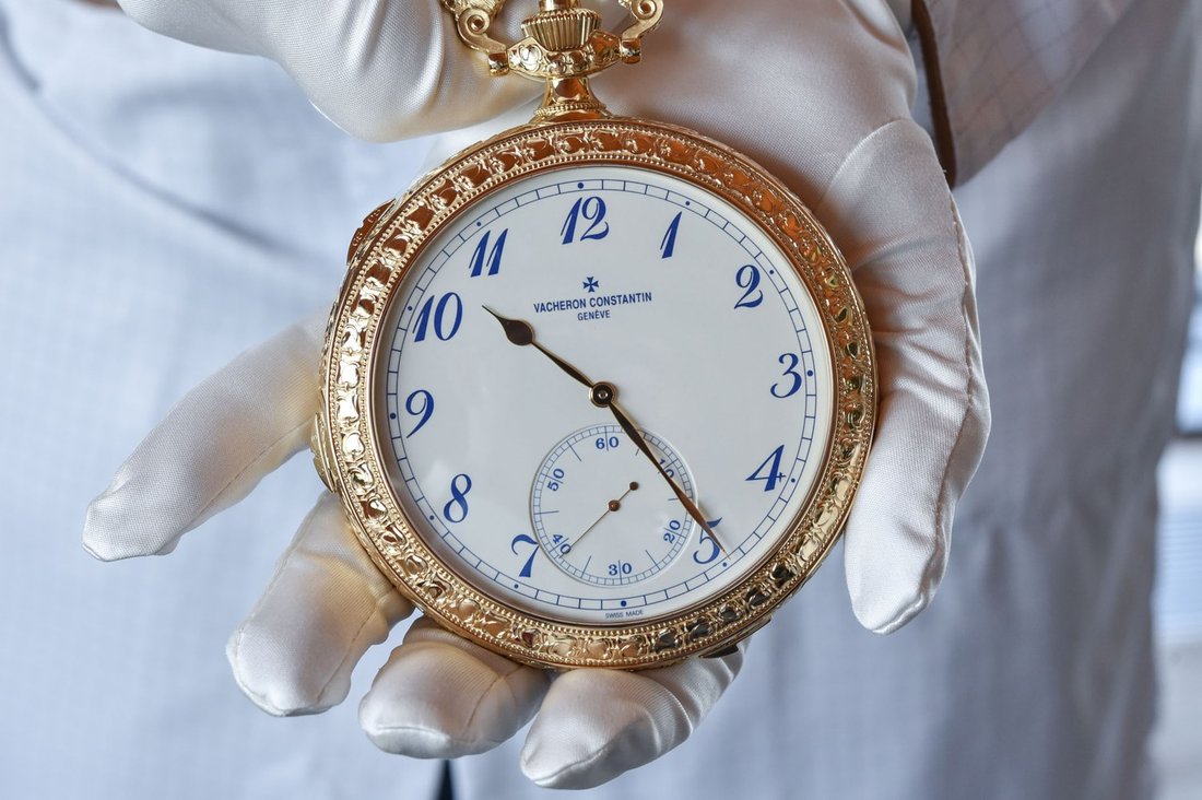 Vacheron Constantin Pocket Watch in Hand