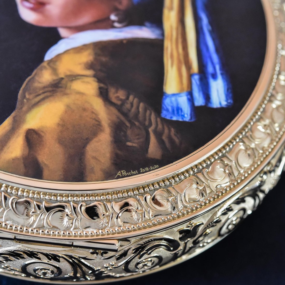 Vacheron Constantin Vermeer Enamel Miniature by Anita Porchet