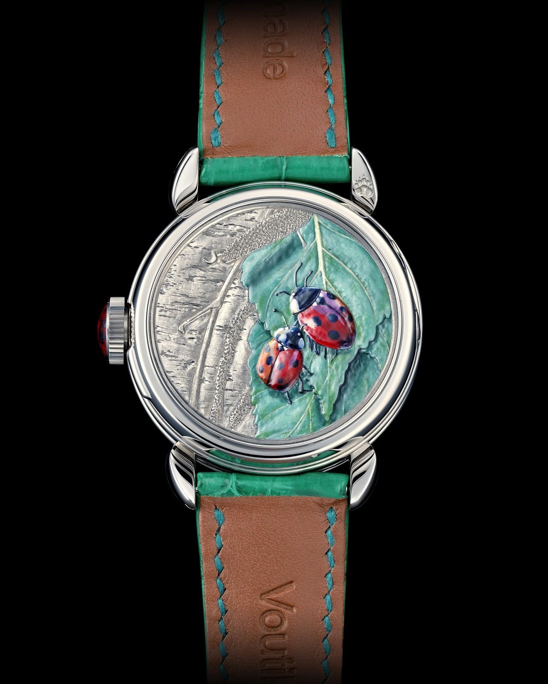 Voutilainen 28 Kohan Hand-Engraved Ladybug Cover